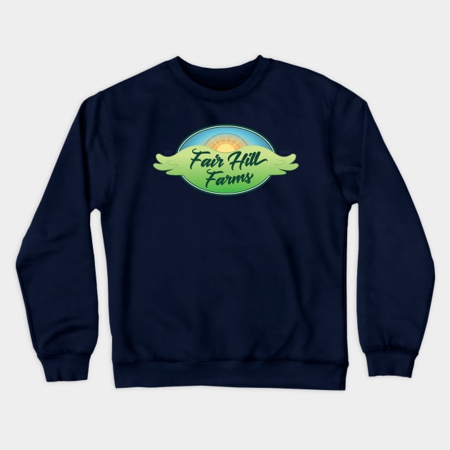 Fair Hill Farms Logo • Color Crewneck Sweatshirt by FalconArt